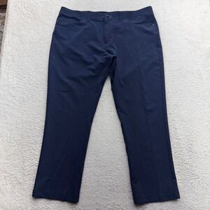 Public Rec Workday Pant Mens 42x30 Navy Blue Straight Leg 5-Pocket Tech Trousers